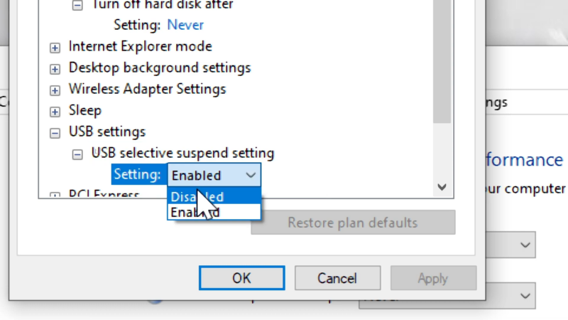 Disadvantages of USB Selective Suspend